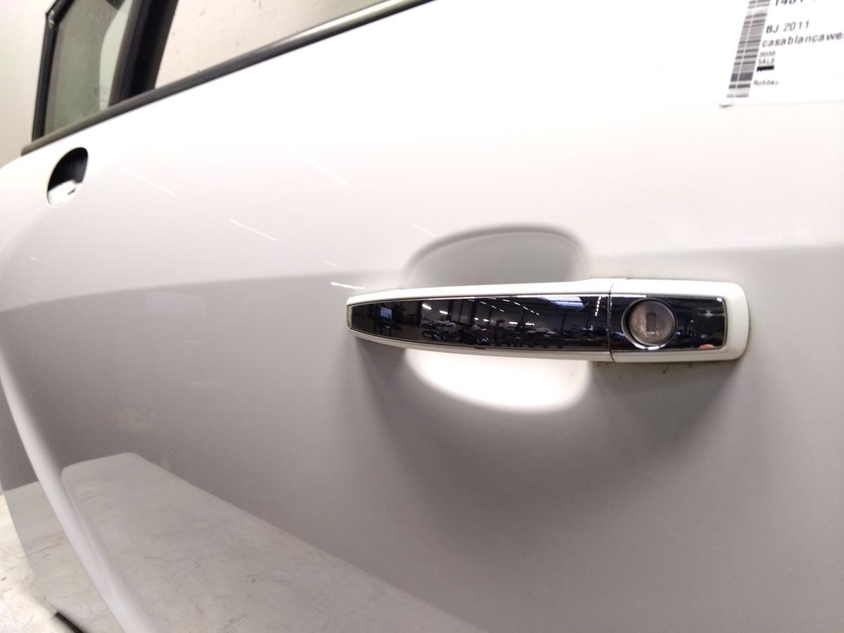 Opel Meriva B original T&uuml;r vorn links Fahrert&uuml;r casablancaweiss BJ2011
