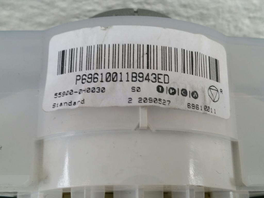 Heizungsregler Heizungsbetätigung Heizungsregulierung manuell Citroen C1 BJ09