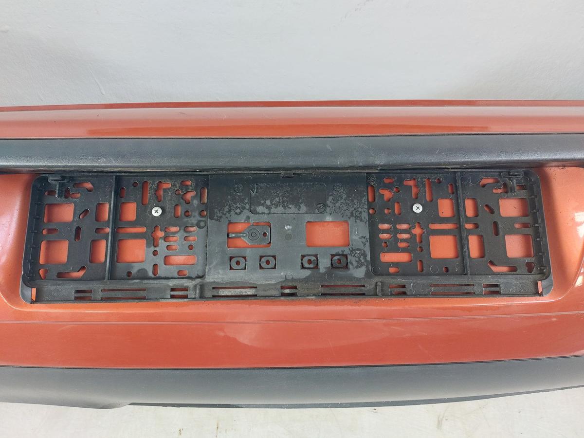 VW Polo 9N3 Stoßfänger hinten Heckschürze mit PDC LA2W Copper Orange