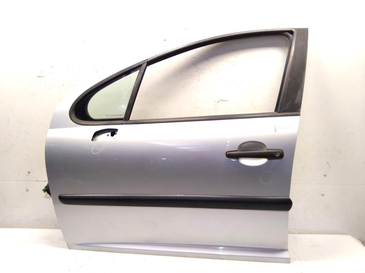 Peugeot 207 SW Tür vorn links Fahrertür silber EZR aluminiumgraumetallic Bj.2007
