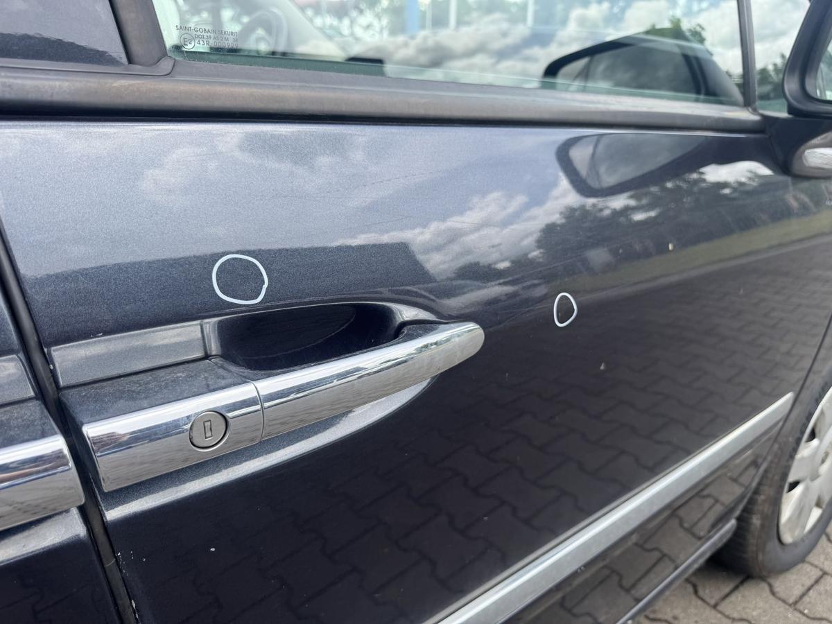 Peugeot 807 original T&uuml;r vorn rechts EYJ Aster Grau Metallic Rohbau Bj.2013