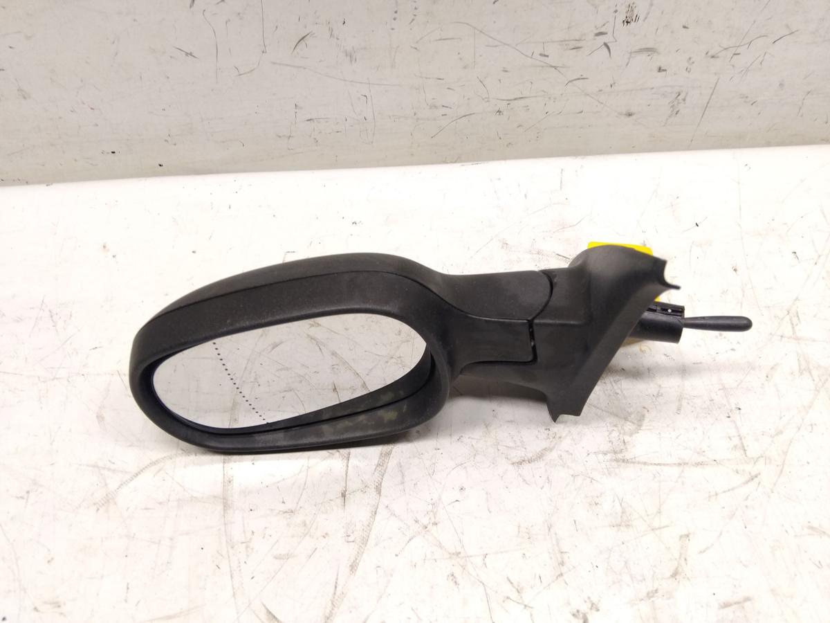 Nissan Micra K12 original Au&szlig;enspiegel links schwarz unlackiert manuell BJ2003