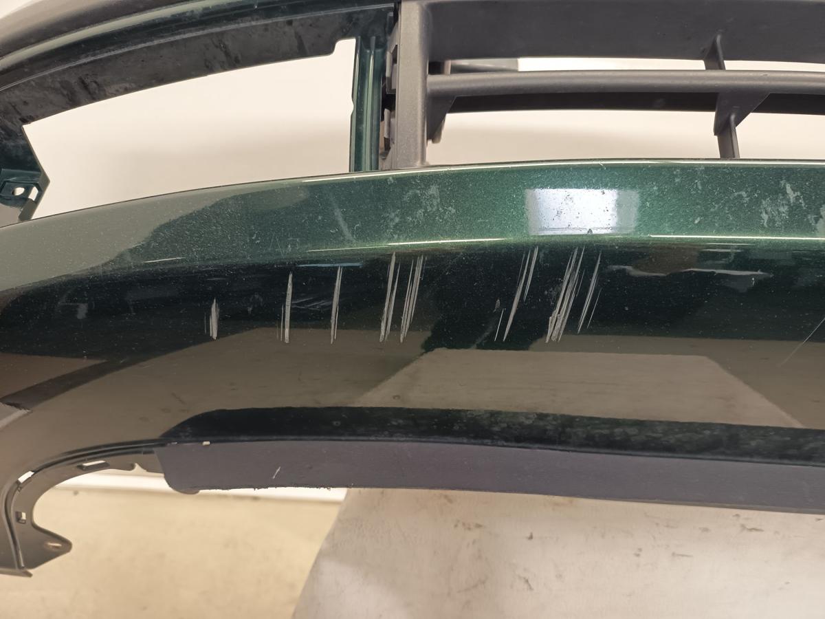 Skoda Fabia 6Y originaler Stoßfänger/Stoßstange vorn LF8C Naturgrün Bj 2003