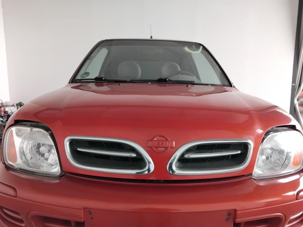 Nissan Micra K11 Facelift original Motorhaube kupfermetallic BJ2001