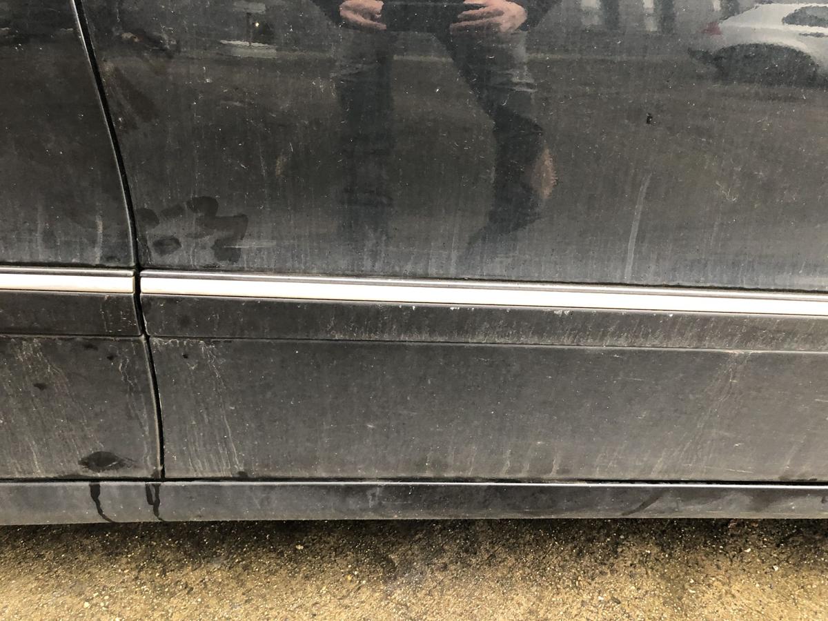 Mercedes W211 S211 E Klasse T&uuml;r vorn rechts Beifahrert&uuml;r Rohbau Obsidianschwarz