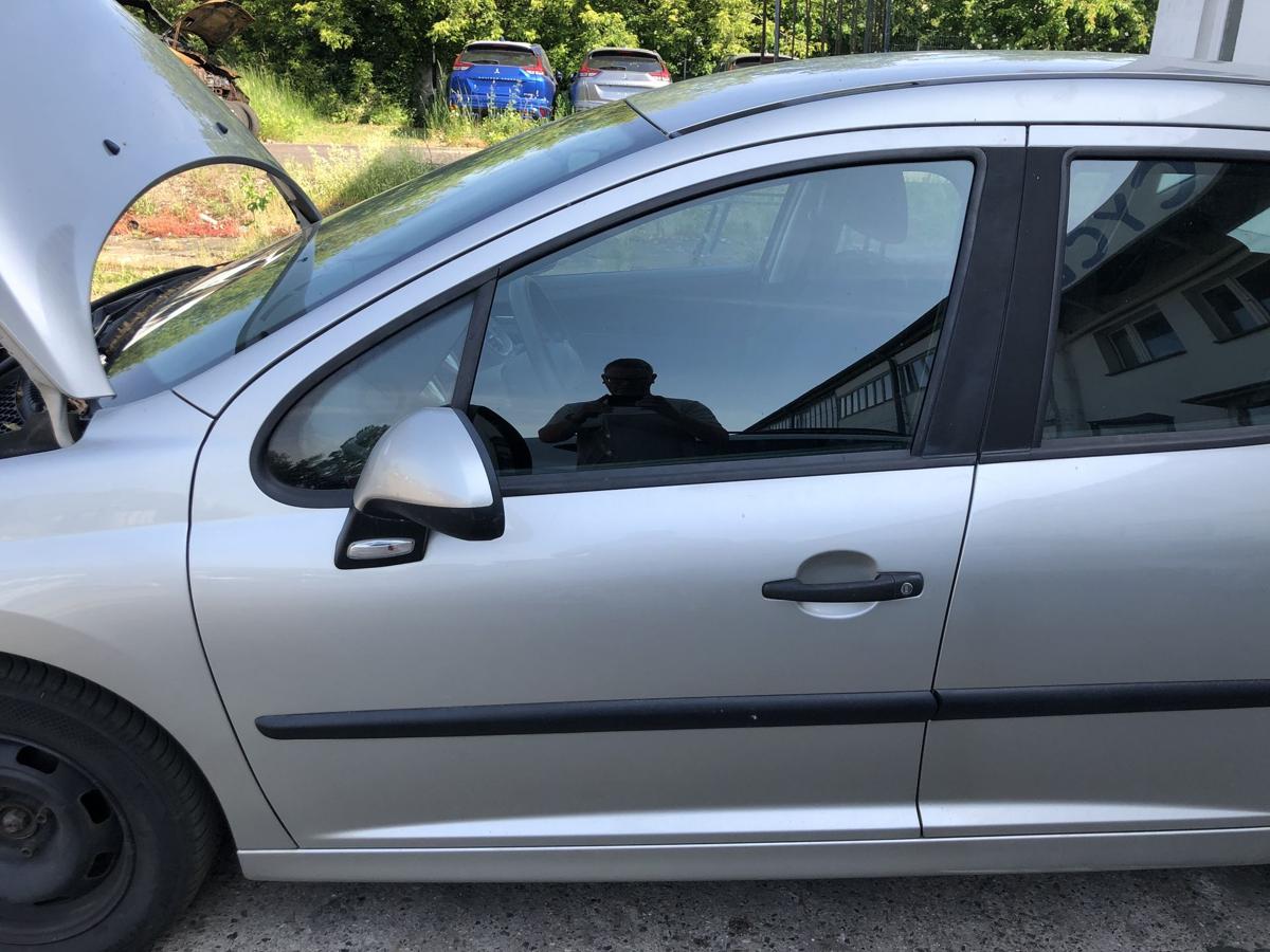 Peugeot 207 SW Typ WE T&uuml;r vorn links Fahrert&uuml;r Rohbau ETS Gris Cendre Metallic