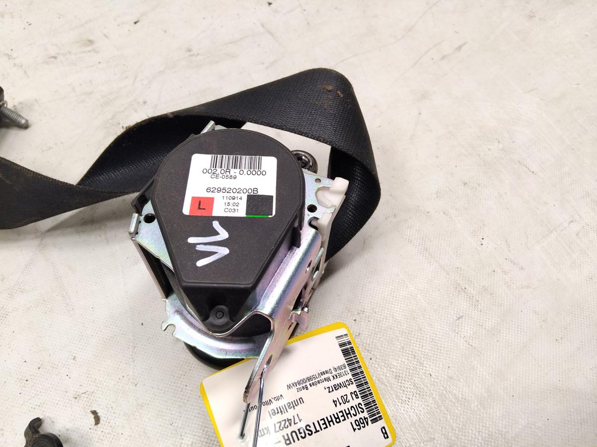 Mercedes Vito 447 original Sicherheitsgurt vorn links schwarz unfallfrei Bj.2014
