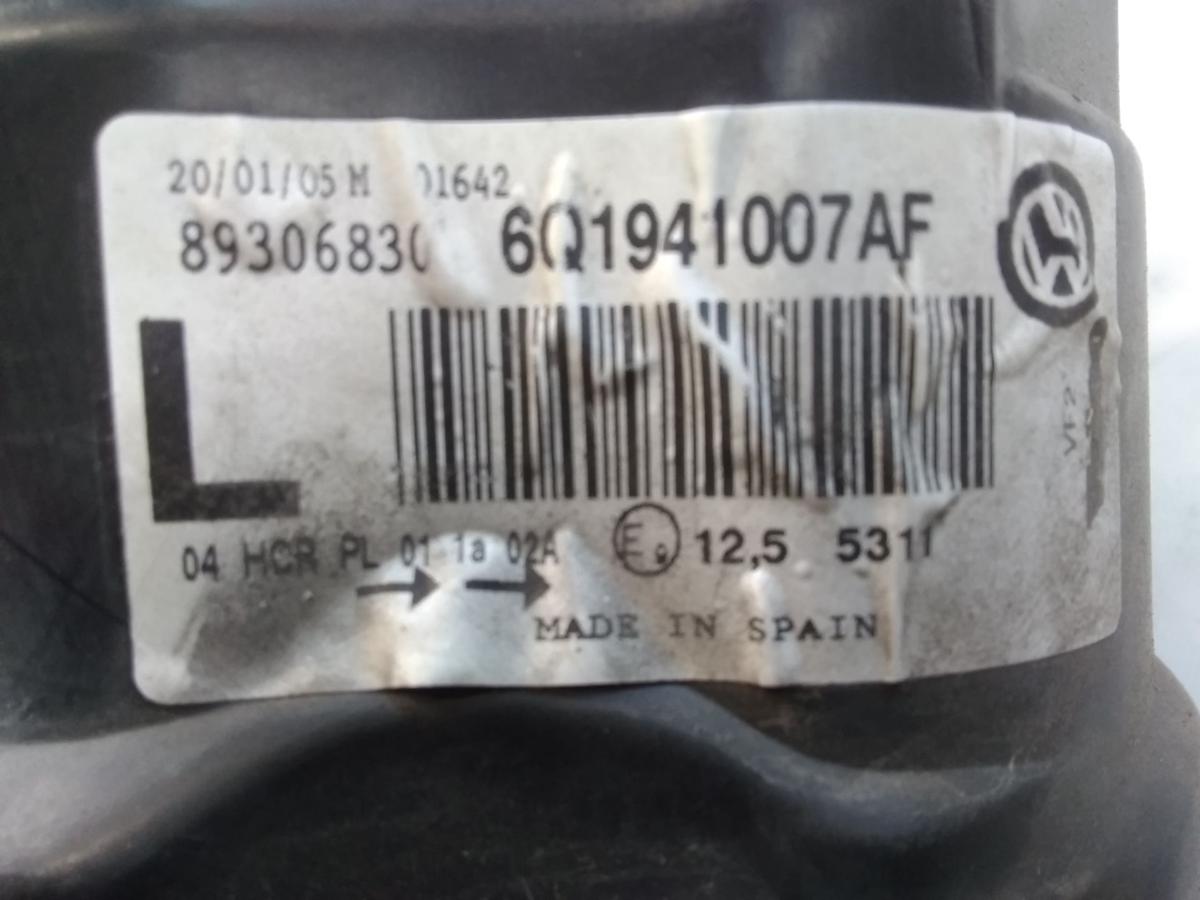 VW Polo 9N1 original Scheinwerfer links Valeo Halogen mit LWR 6Q1941007AF BJ2005