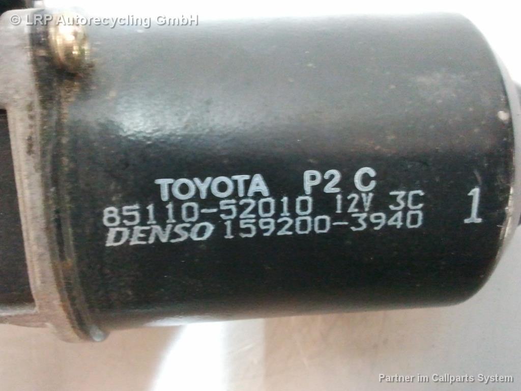 Toyota Yaris BJ2001 Wischermotor vorn 85110-52010 Denso