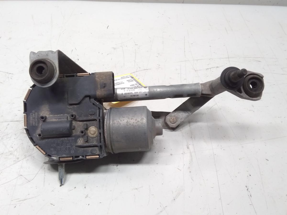 VW Touran 1T original Wischermotor mit Wischergestänge vorn rechts BJ2004