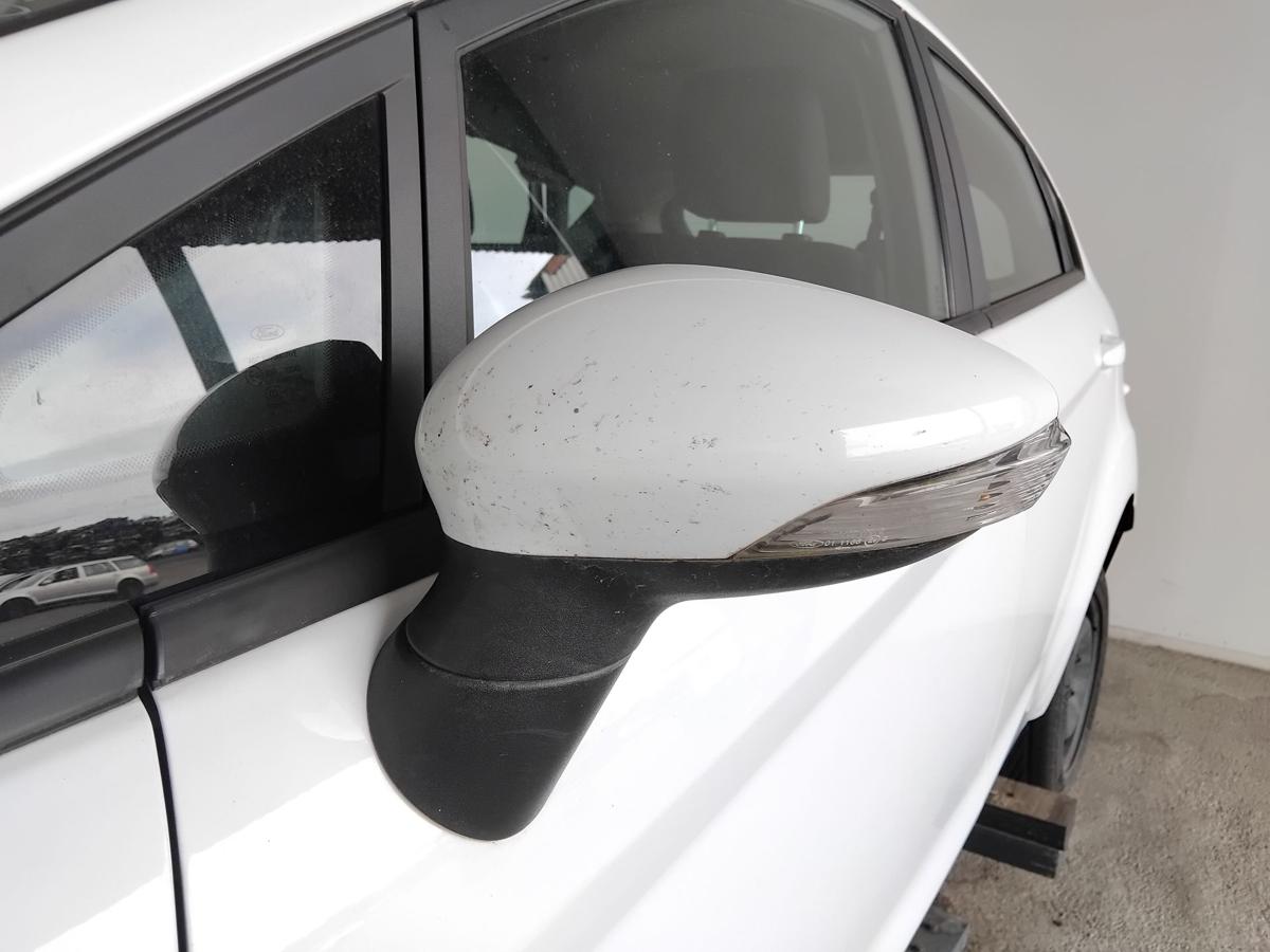 Ford Fiesta JA8 2013-2017 orig Au&szlig;enspiegel links frostweiss elektrisch&beheizt