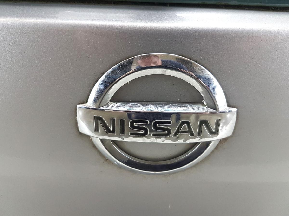 Nissan Micra K12 Heckklappe Heckdeckel in sporty silver met Bj2003