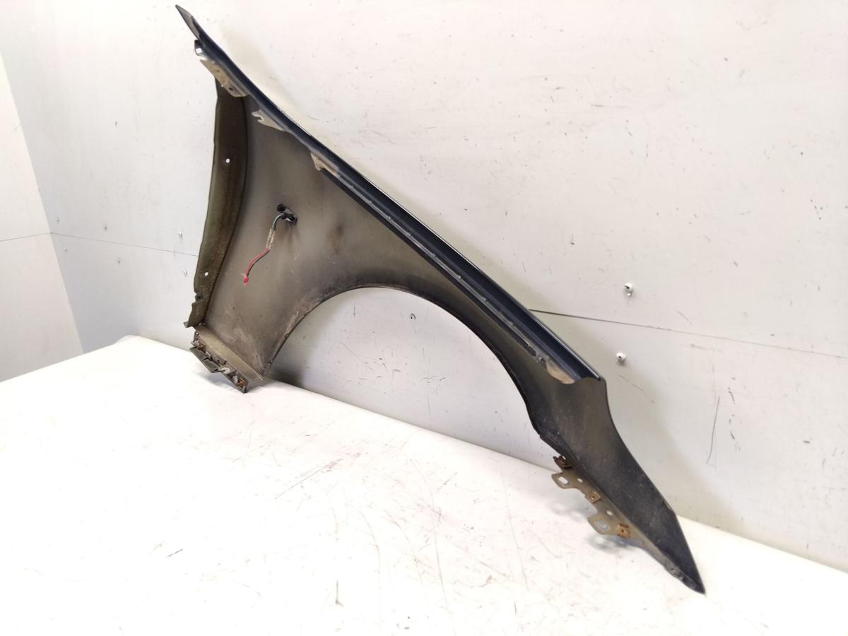 BMW 5er E60 E61 original Alu-Kotfl&uuml;gel vorn links 475 Blacksapphire BJ2005