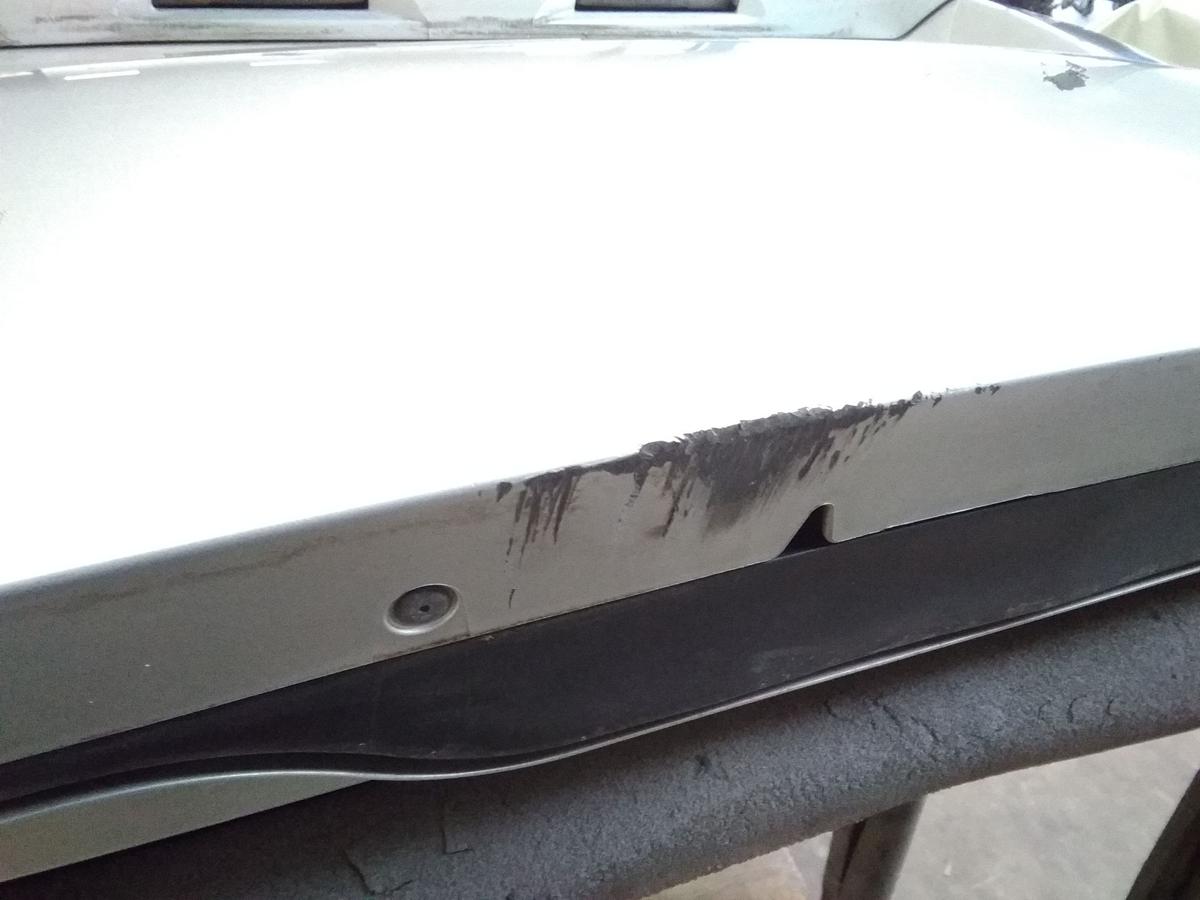 Toyota Rav4 3 original Heckklappe Hecktür mit Scheibe BJ2010 1F7 classic silbermetallic