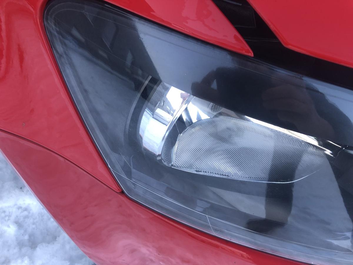 VW Polo 6R Scheinwerfer rechts Headlight 6R1941016E Frontscheinwerfer Halogen