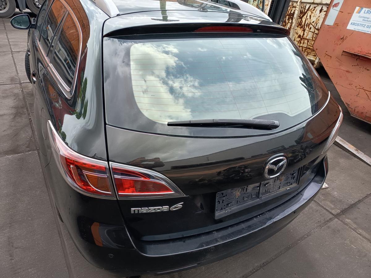 Mazda 6 GH original Heckklappe mit Scheibe 35N Sparkling Black Baujahr 2008