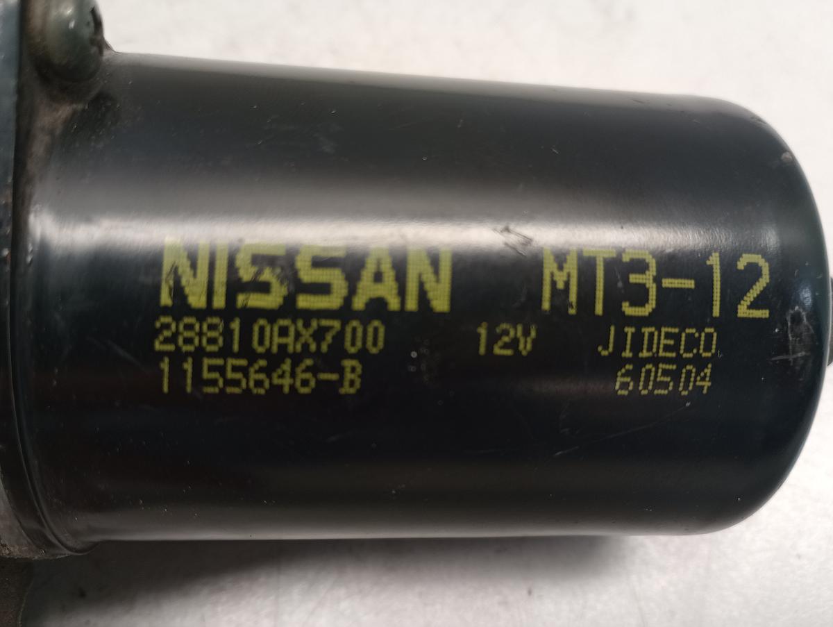 Nissan Micra K12 orig Wischermotor vorne 28810AX700 4 Pins Bj 2006