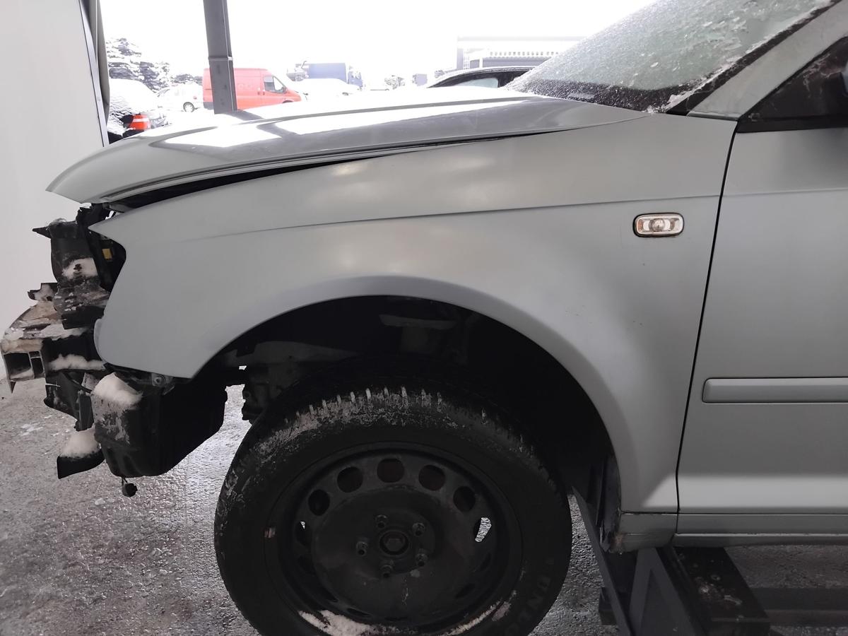 Audi A3 8P original Kotfl&uuml;gel vorn links LY5J Liquidblaumetallic BJ2007