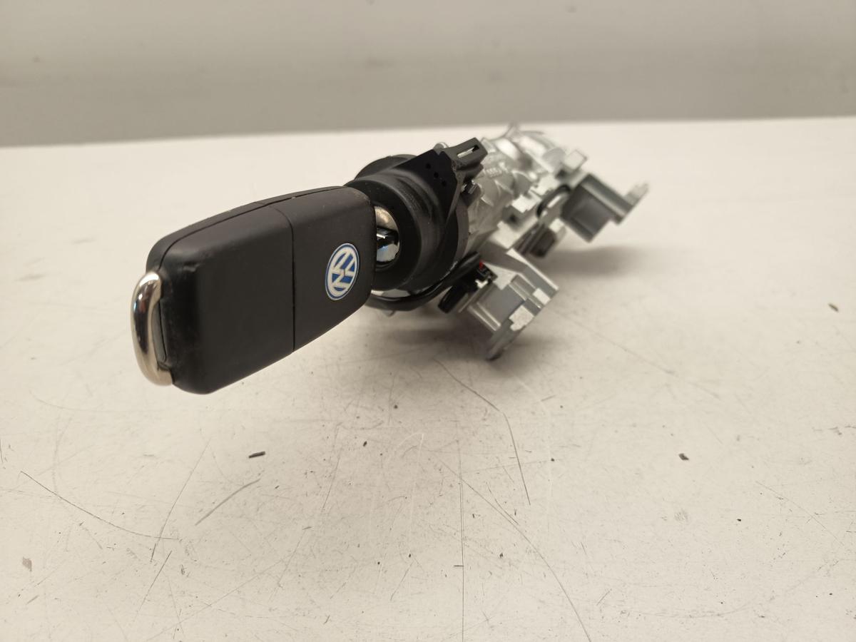 VW Golf V 1K Bj 2004 original Zündschloss mit 1 Schlüssel 1K0905851 B