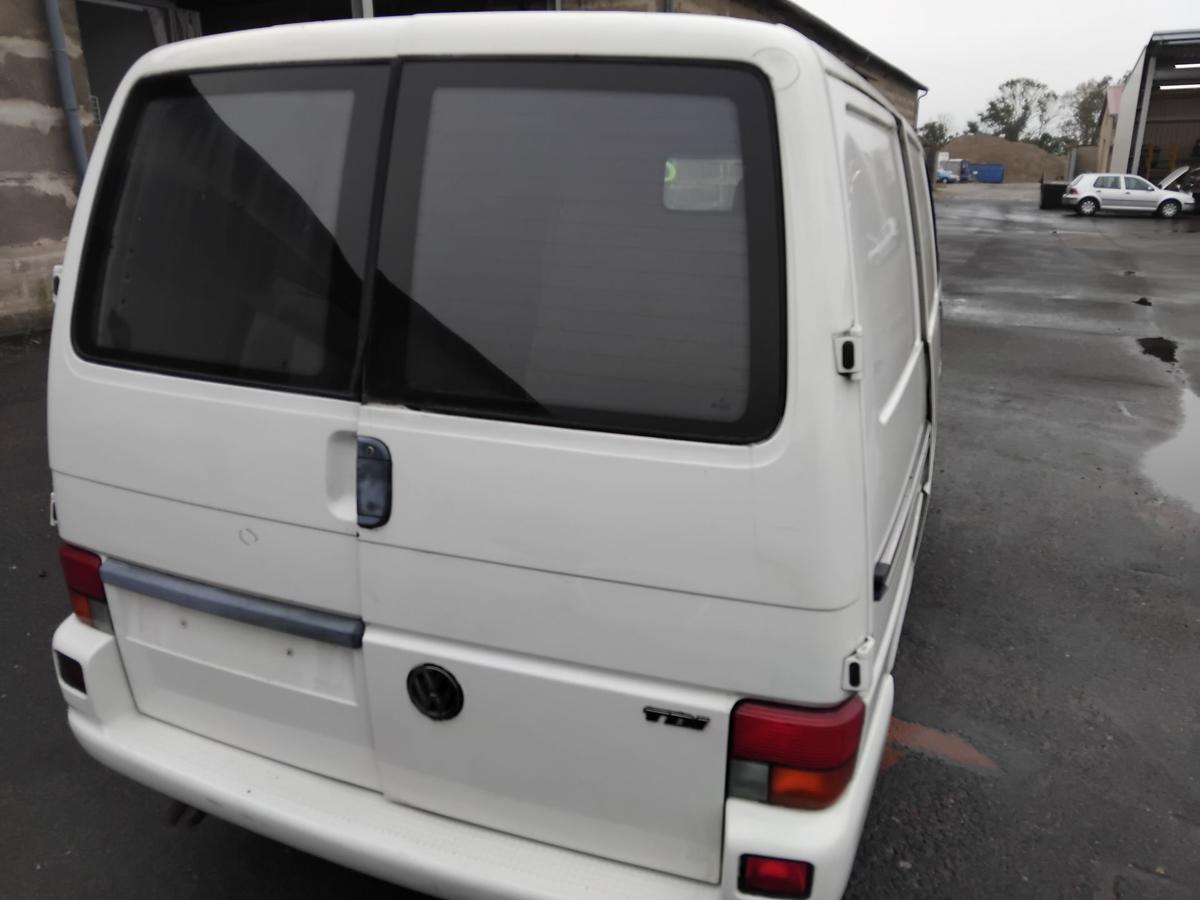 VW T4 Kombi Heckflügeltür hinten rechts L902 Grauweiss mit Scheibe BJ1998