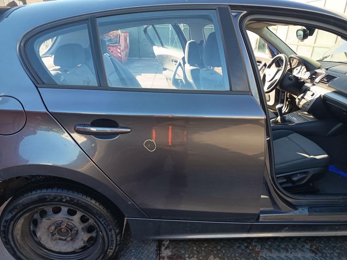 BMW E87 original T&uuml;r hinten rechts Fond A22 Sparkling graphite Bj 2005