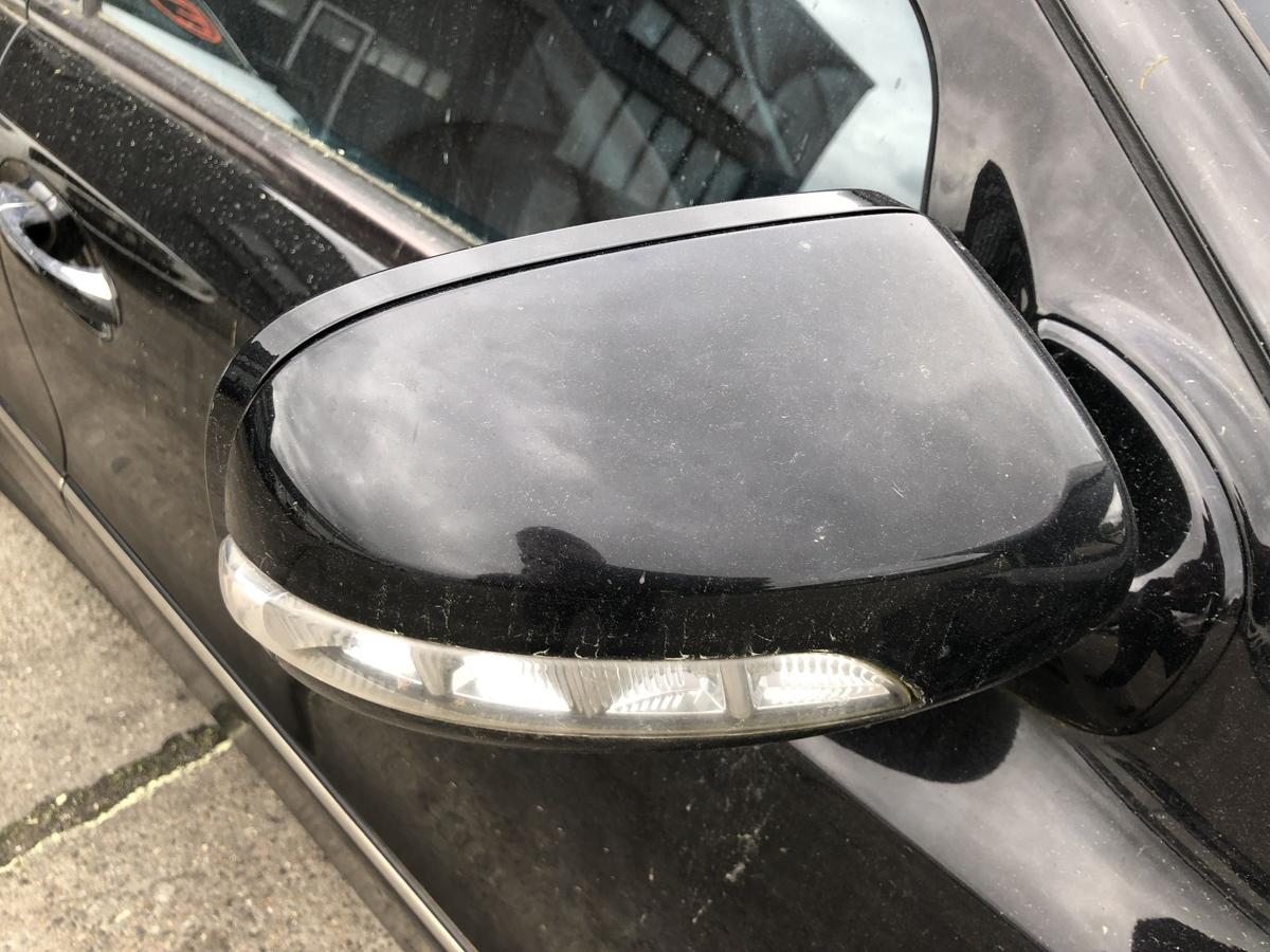Mercedes E Klasse W211 S211 Mopf Au&szlig;enspiegel rechts Spiegel elekt 170 schwarz