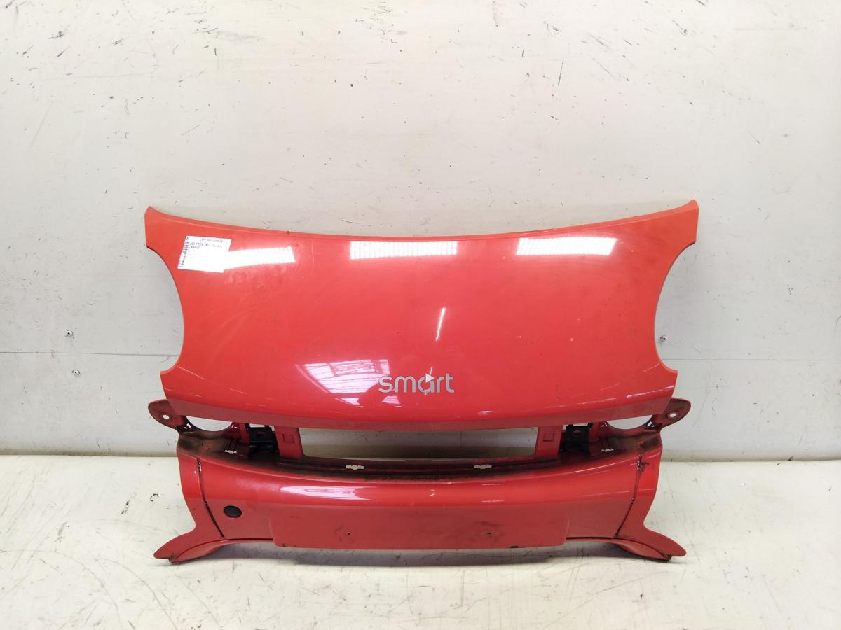 Smart Cabrio 450 original Frontmittelteil Sto&szlig;f&auml;nger rot uni EA8 Phat Red Bj2001