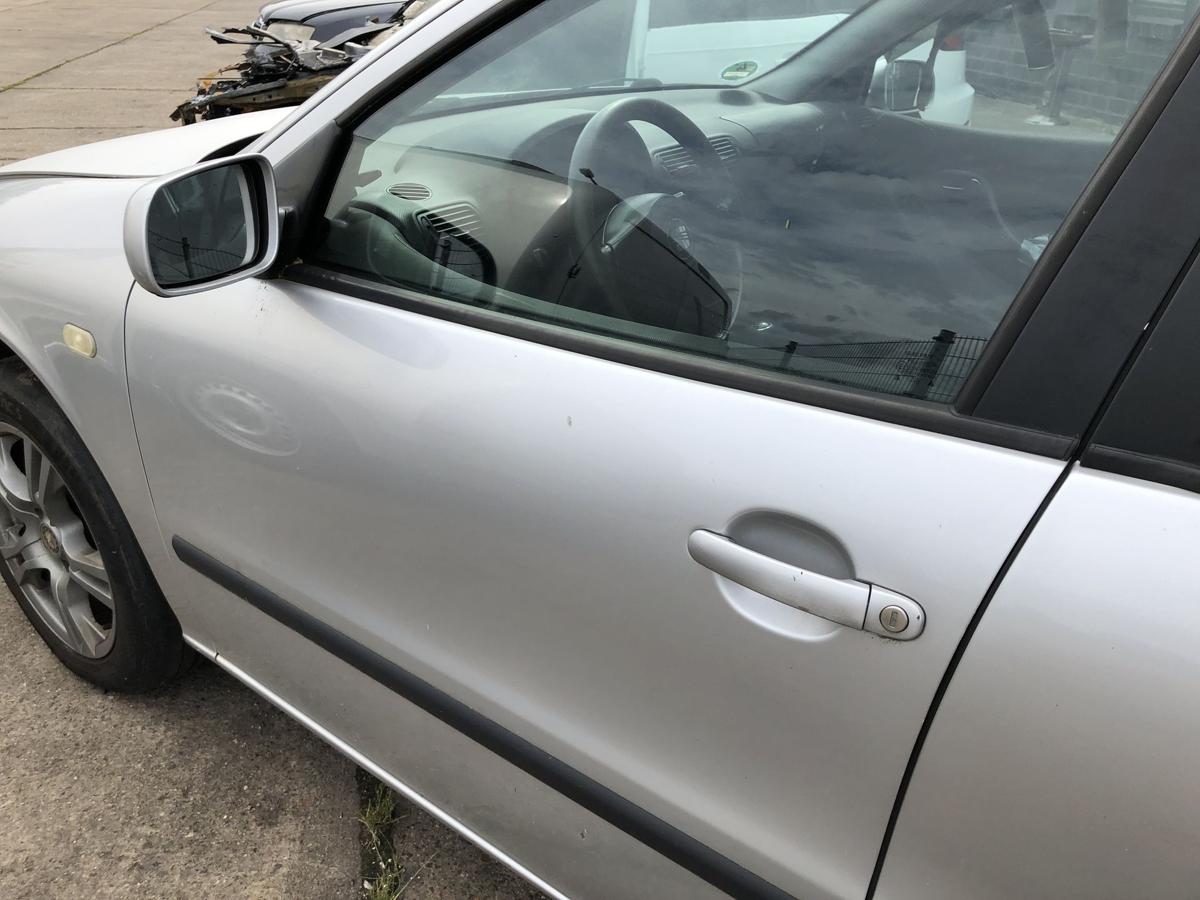 Seat Leon 1M Tür vorn links Fahrertür im Rohbau LS7N Gris Artico Metallic