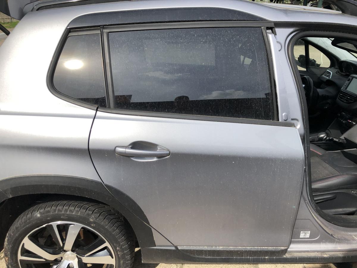 Tür hinten rechts Fondtür Hecktür KCA Gris Artense Autotür Peugeot 2008 I CU