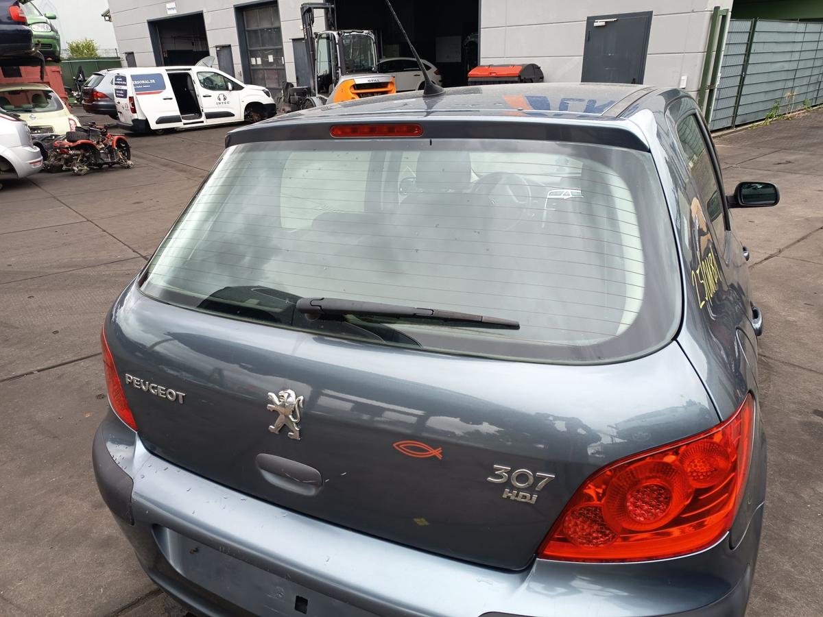Peugeot 307 orig Heckklappe mit Scheibe 5türer Kofferraum EZW Eisengrau Bj 2005