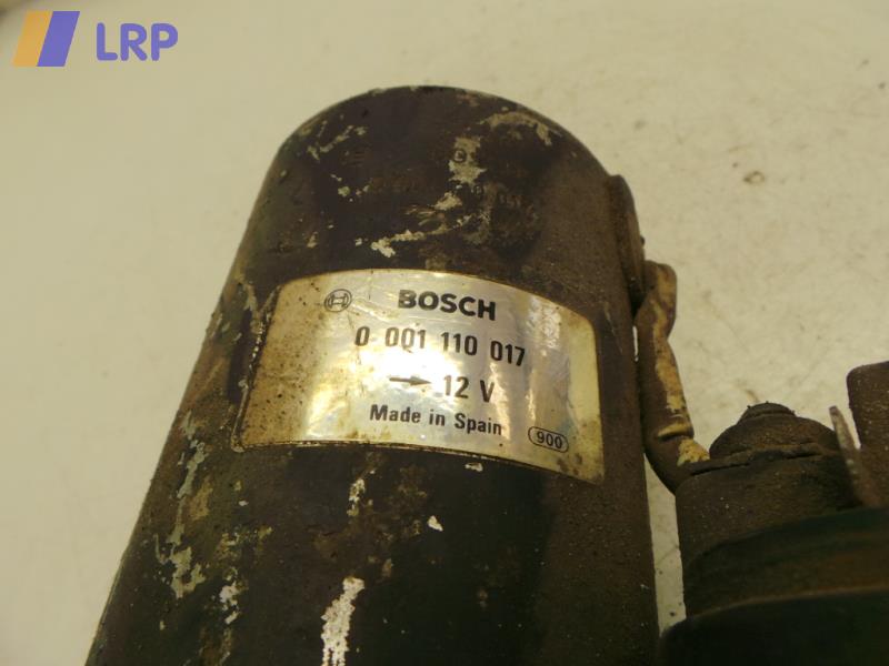 Citroen Visa Anlasser Starter 0001110017 BOSCH 1.7D 44kw BJ1985