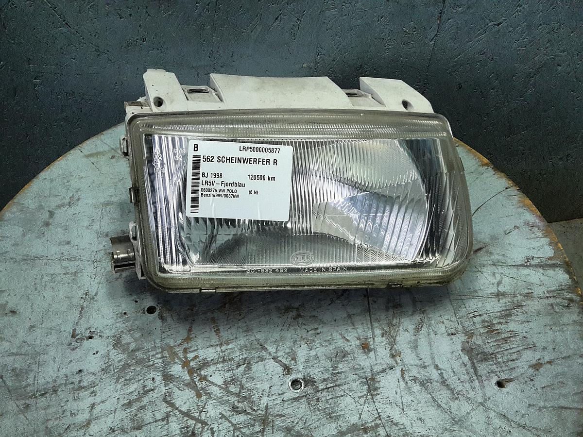 VW Polo 6N Bj 1998 org Scheinwerfer rechts Halogen