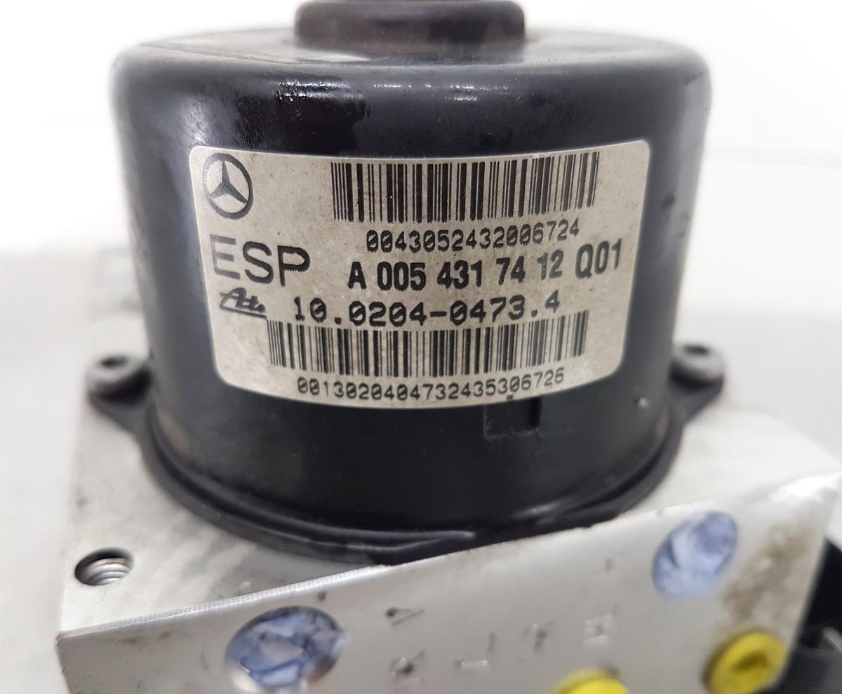 Mercedes C Klasse W203 ABS Hydroaggregat A0054317412 10020404734 Bj05 1,8 105kw