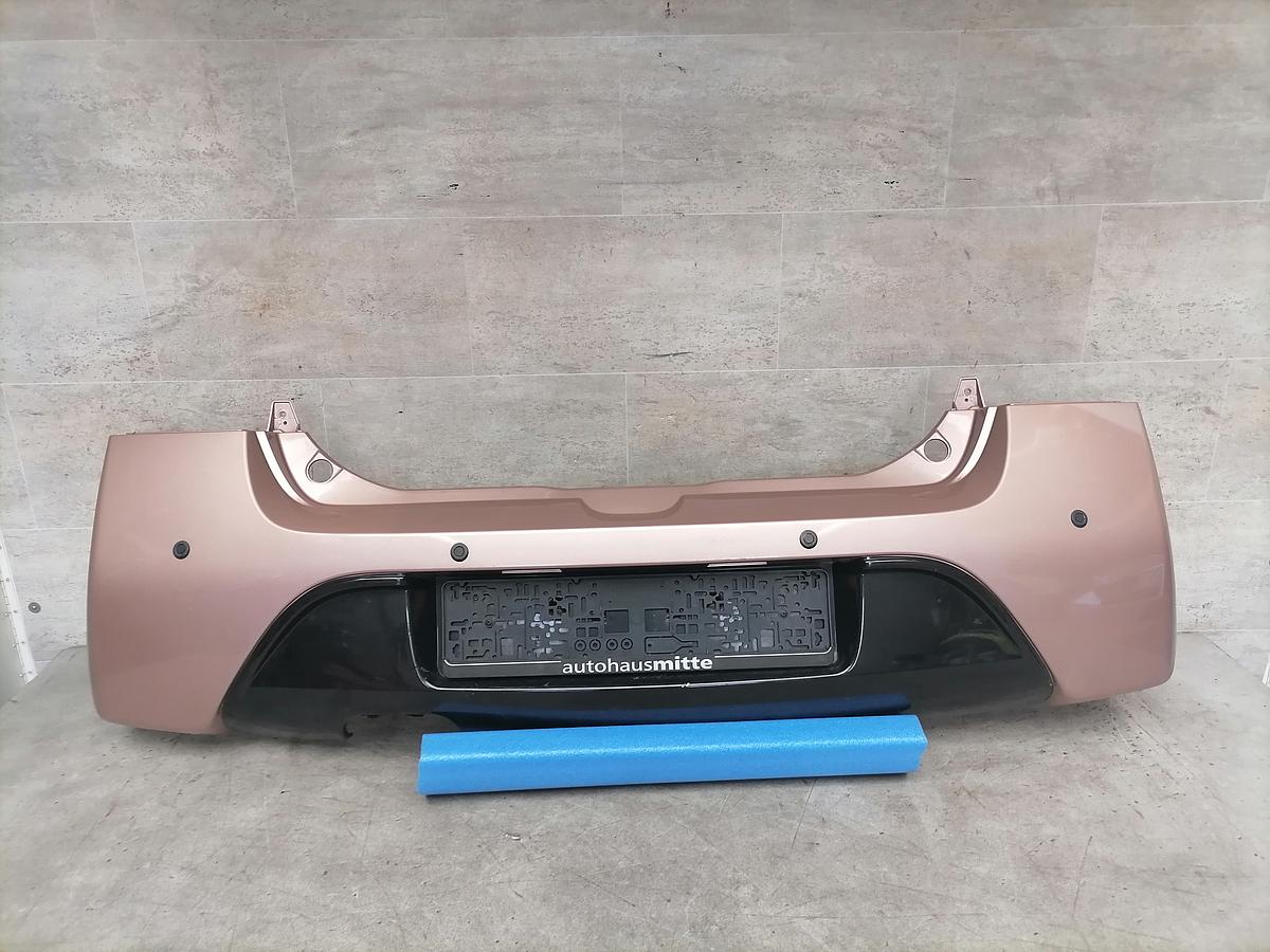 Renault Twingo 2 Stoßstange hinten Stoßfänger TENNK Rose Boheme Metallic BJ2011