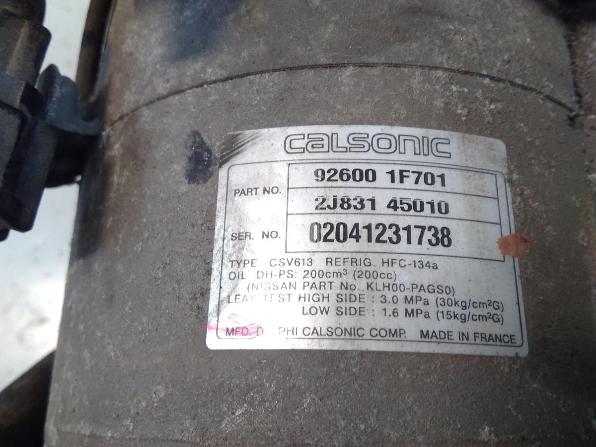 Nisan Micra K11 original Klimakompressor 1.0 44kw BJ2001 926001F701 Calsonic