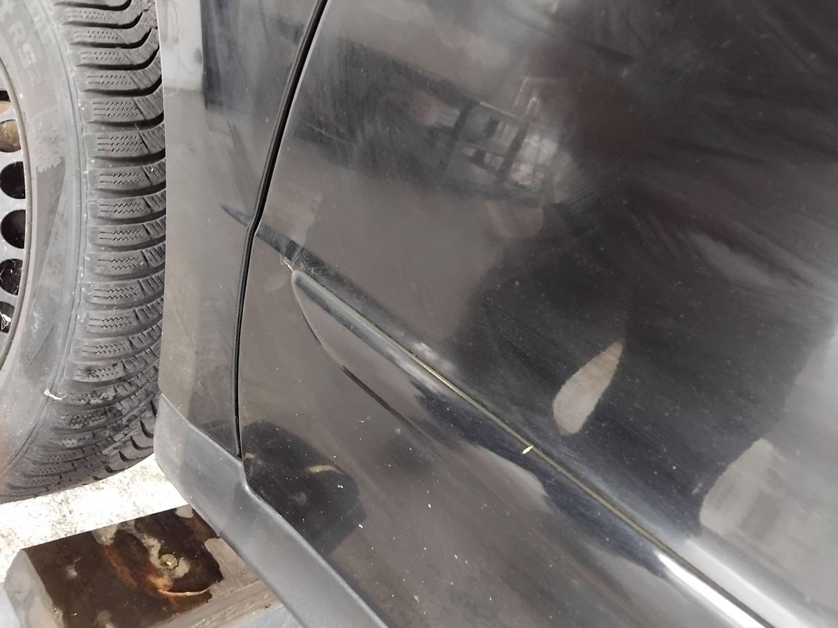 Mercedes A-Klasse W169 Tür vorn links Fahrertür 5-türig BJ2005 160 Tropenschwarzmetallic