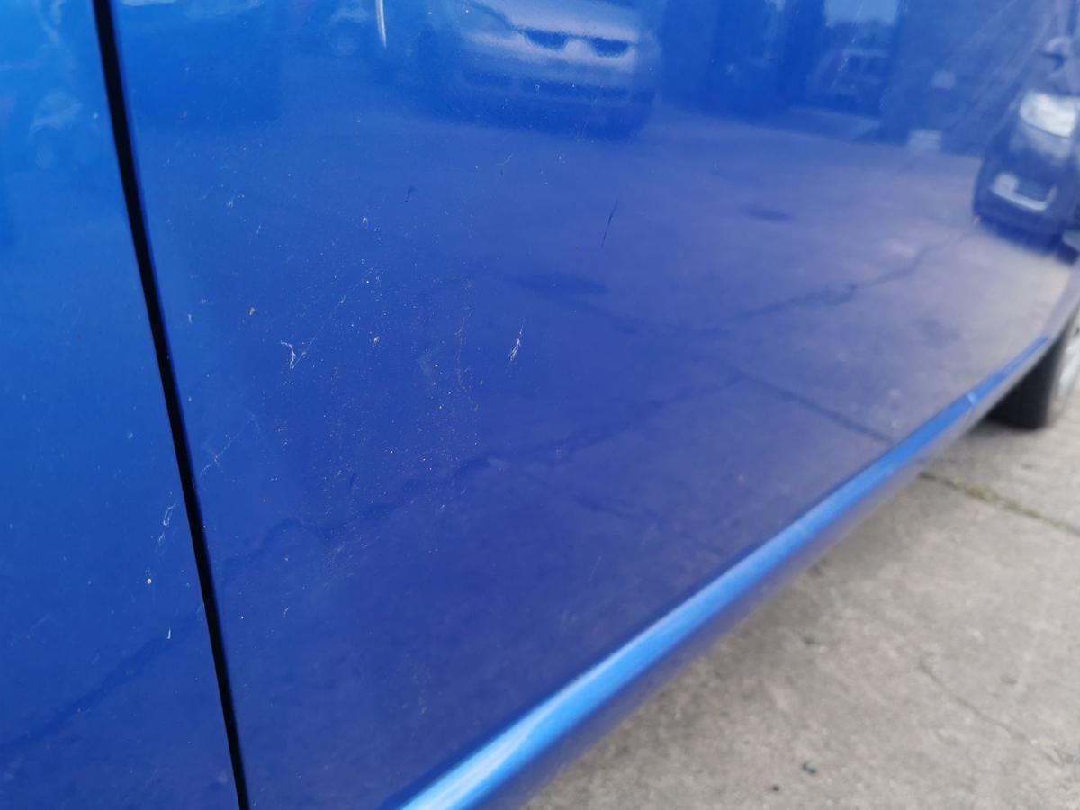 Daihatsu Cuore 251 Fahrertür Tür Autotür Rohbautür vorn links B51 Blue Perl TEXT