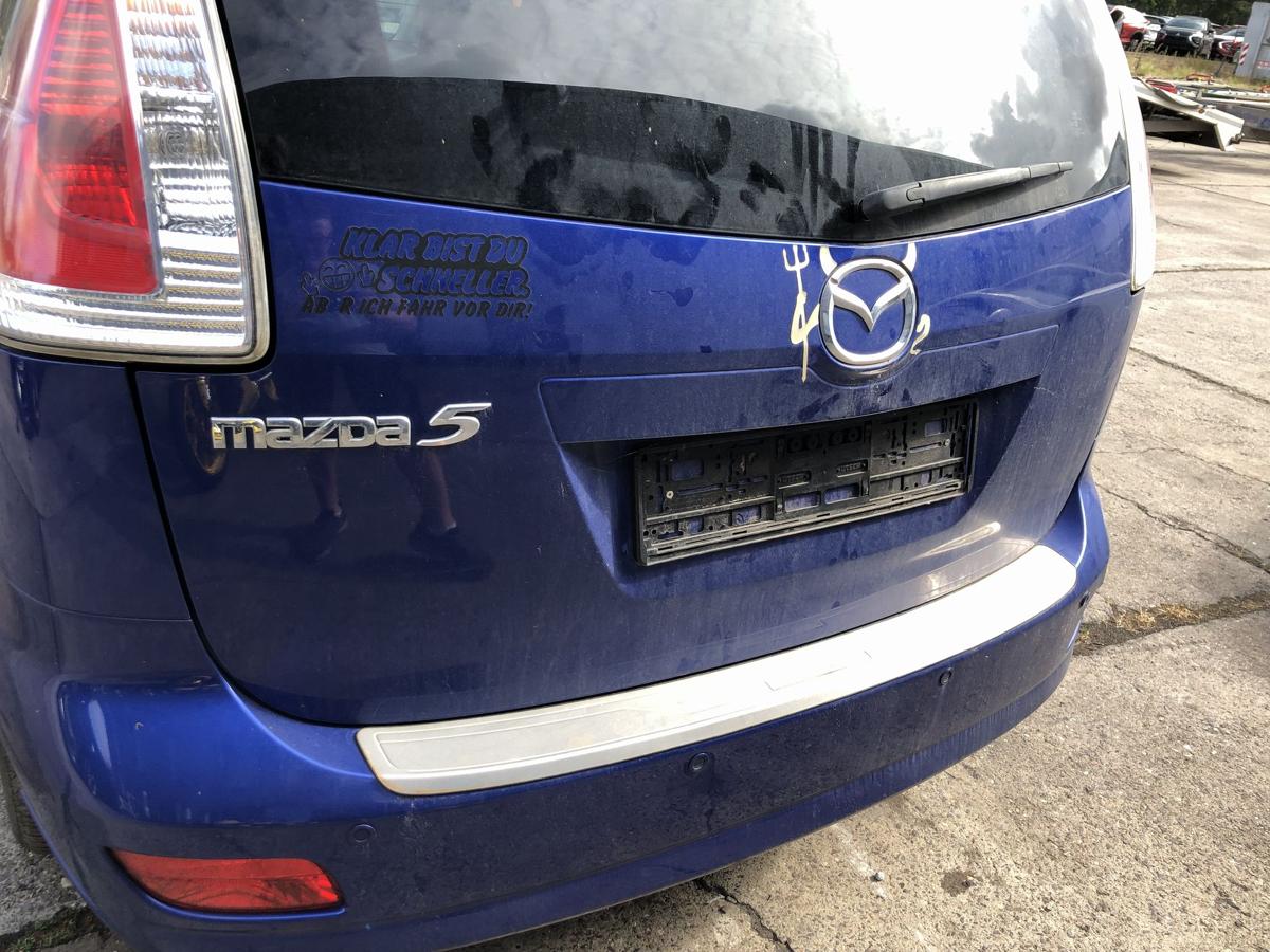 Mazda 5 CR ab 2008 Heckklappe mit Heckscheibe Rohbau 34J Aurora Blue