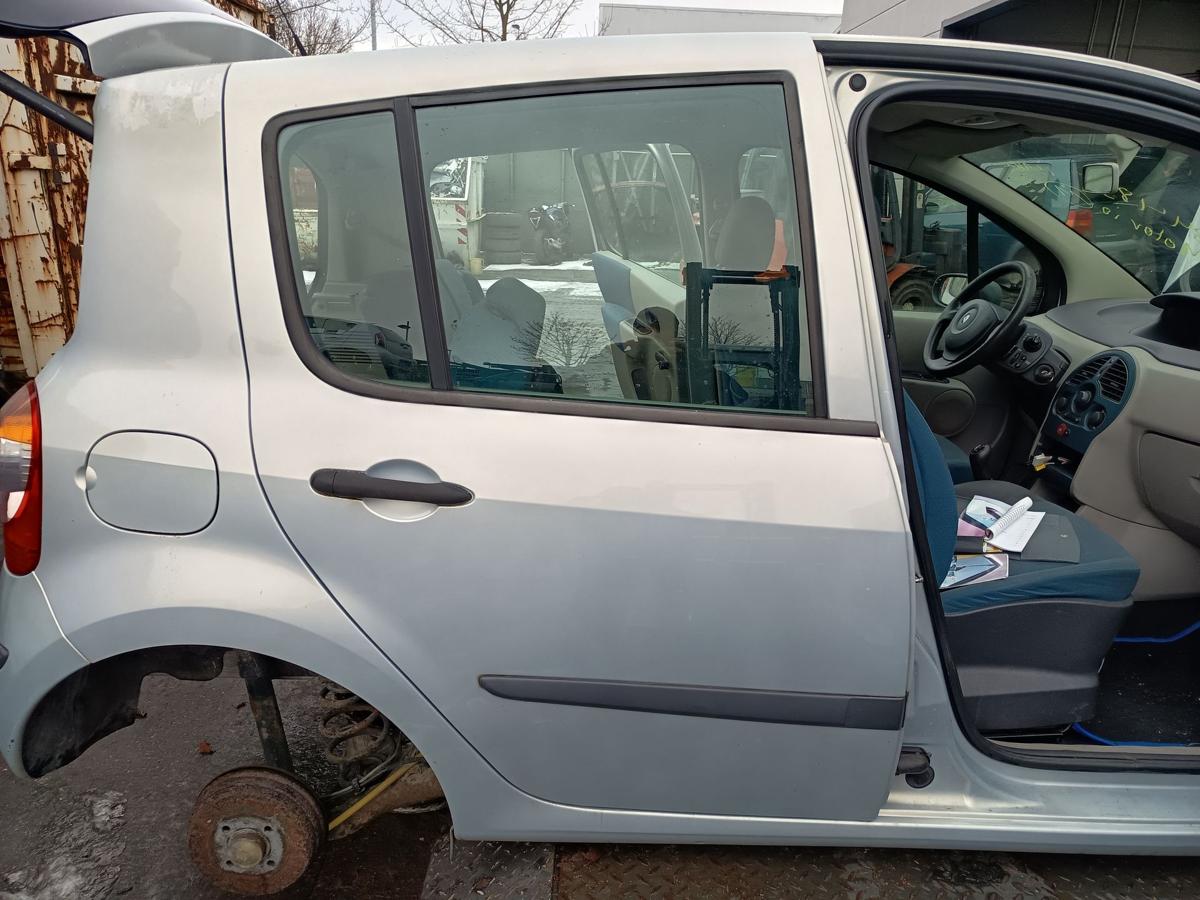 Renault Modus original T&uuml;r hinten rechts Fond MV632 Polargrau Bj 2004