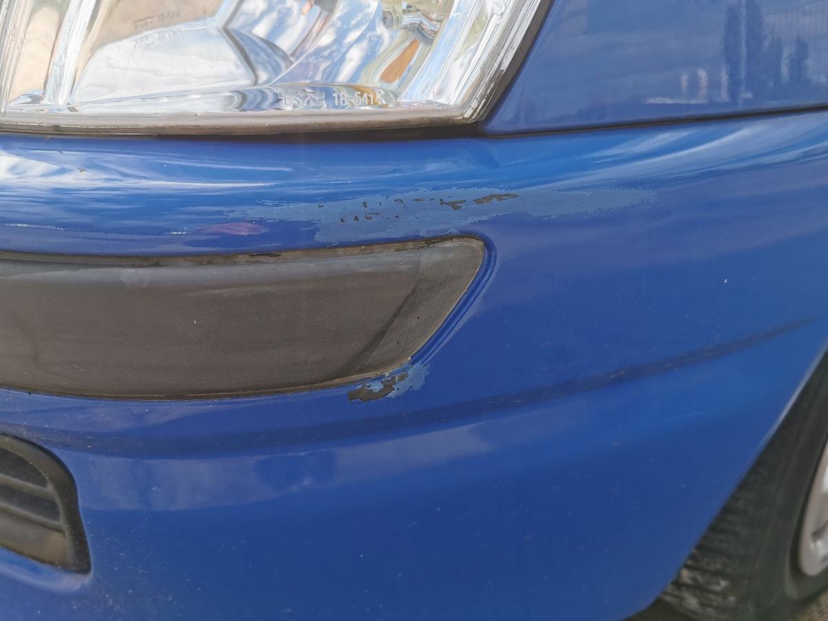 Mitsubishi Space Star DG0 Stossstange Stossfänger Bumper vorn T26 Ionia Blue -02