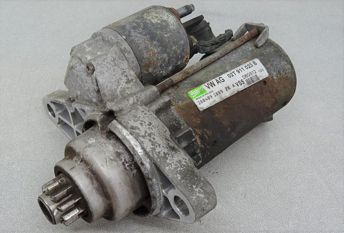 Skoda Fabia 5J Anlasser Starter 02T911023S D6GS12 1,2 44kw BBM Bj09