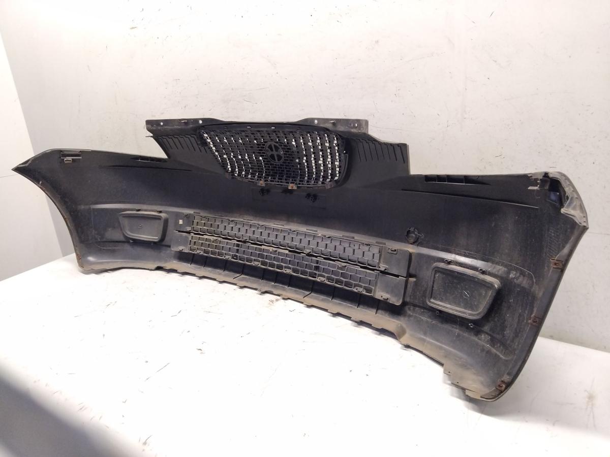 Kia Picanto 1 BA original Sto&szlig;f&auml;nger Sto&szlig;stange vorn GALAXY BLACK BJ2007
