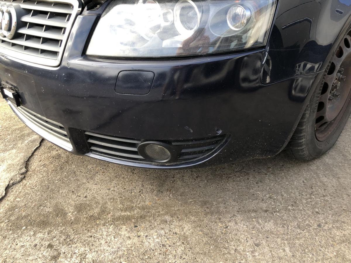 Audi A4 8H B6 Cabrio Stoßfänger vorn Frontschürze Nebel SRA Beschädigung