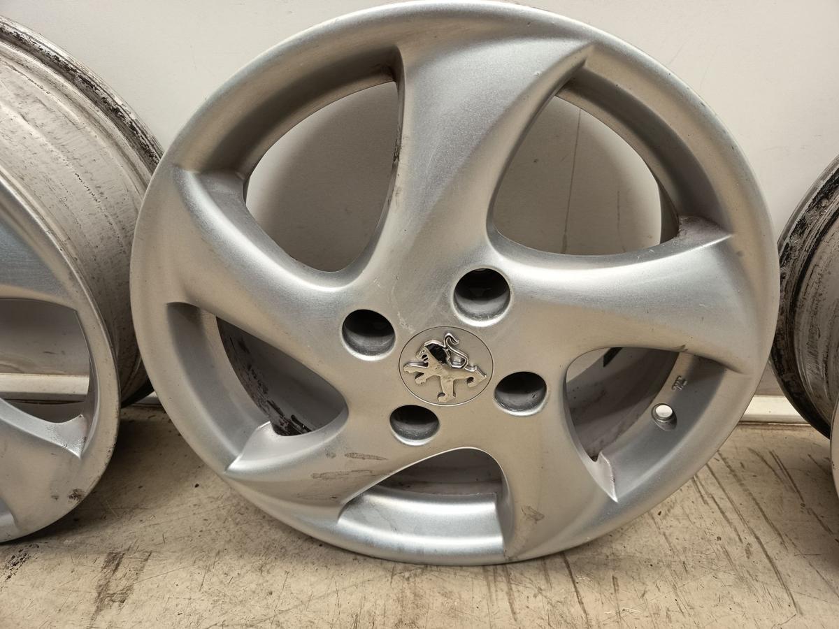 Peugeot 206cc original Satz Alufelgen 6x15 ET28 Bj 2006
