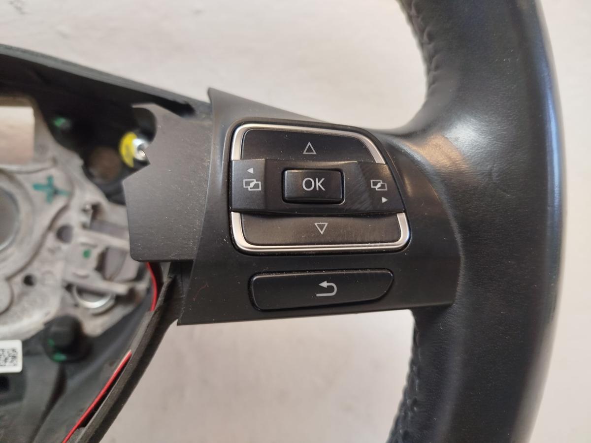 VW Passat 3C B7 Variant Lederlenkrad Lenkrad Leder mit Multifunktion OEM