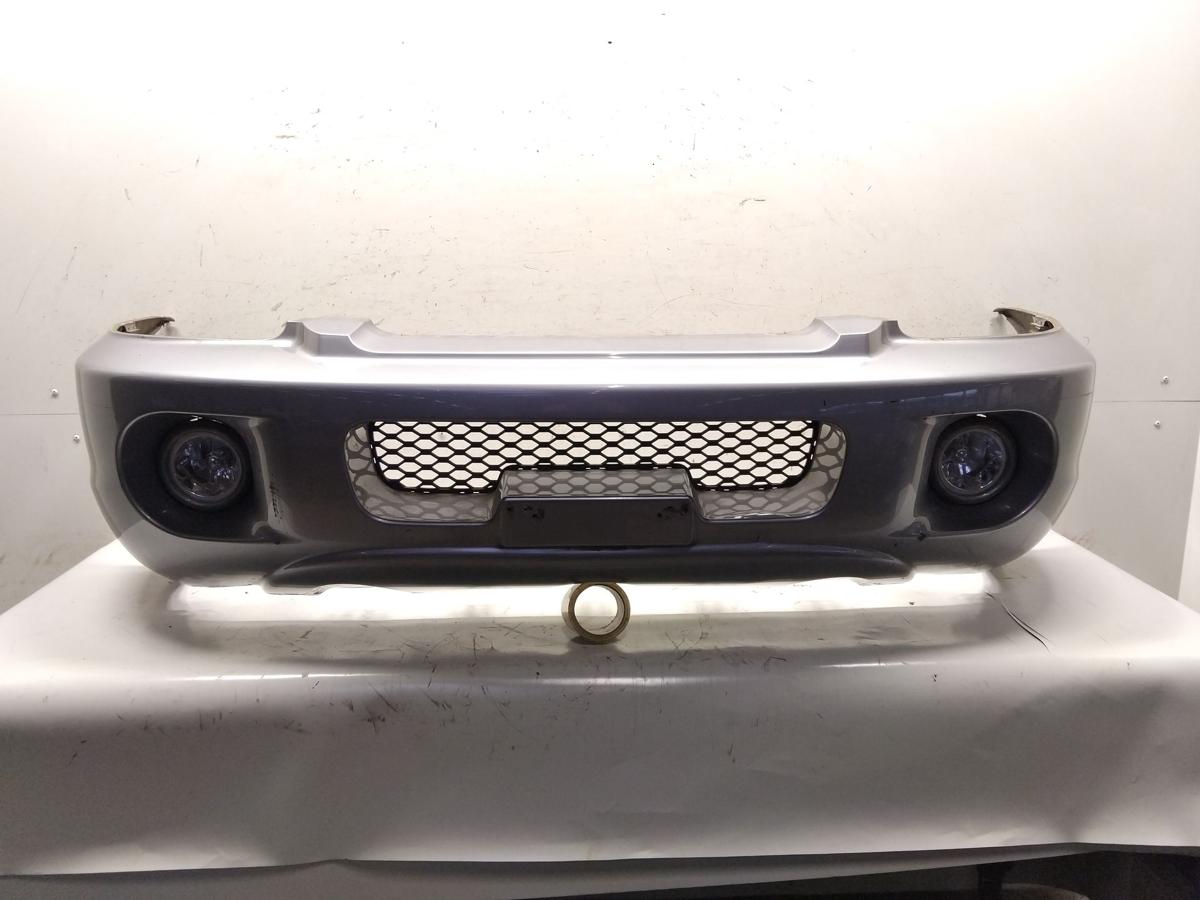 Hyundai Santa Fe SM original Sto&szlig;stange Stossf&auml;nger vorn grau BJ2003