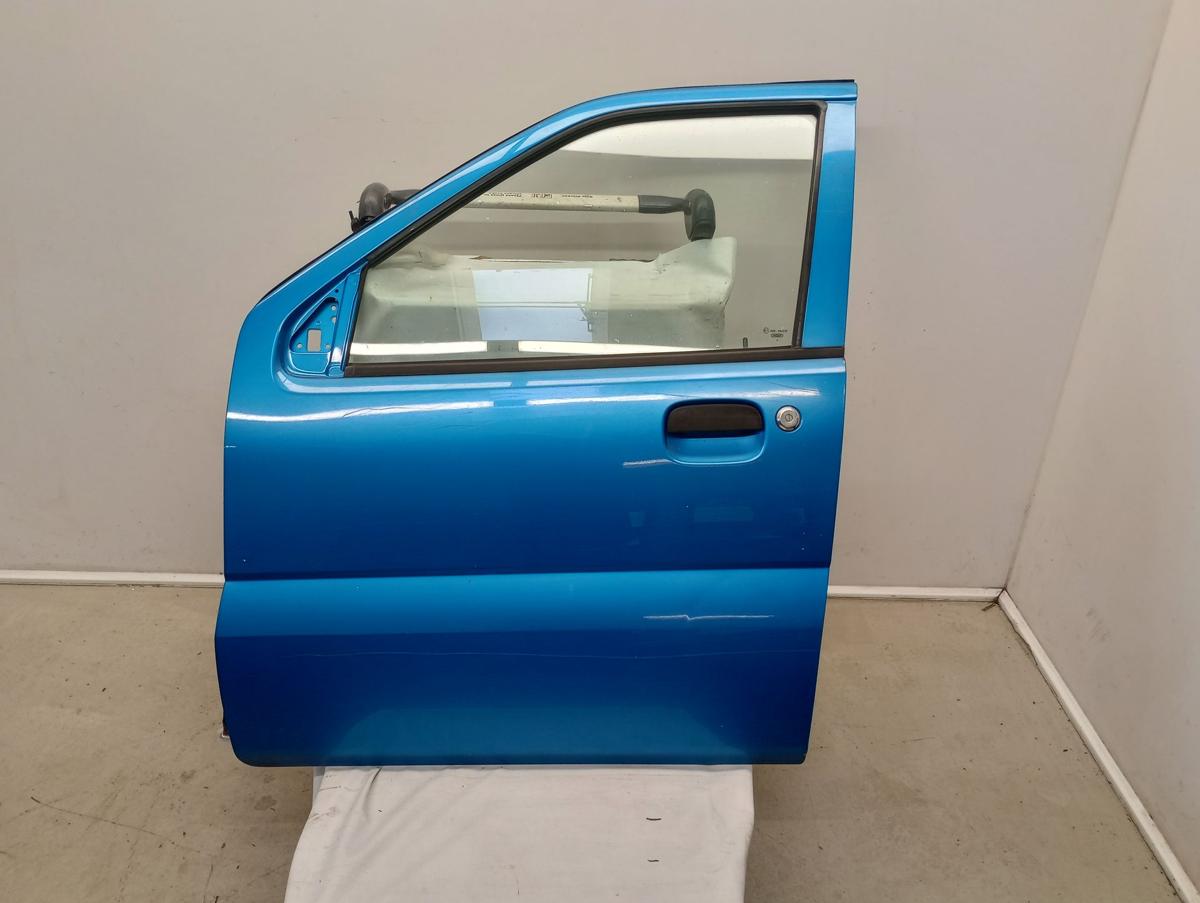Suzuki Ignis II 2 orig Tür vorn links Fahrertür Z7B Adriablau met Bj 05