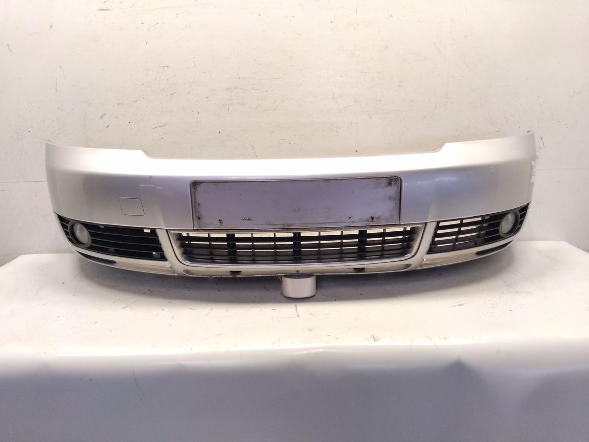 Audi A4 8E orig Sto&szlig;f&auml;nger Sto&szlig;stange vorn LY7W Lichtsilber Metallic NSW BJ2004