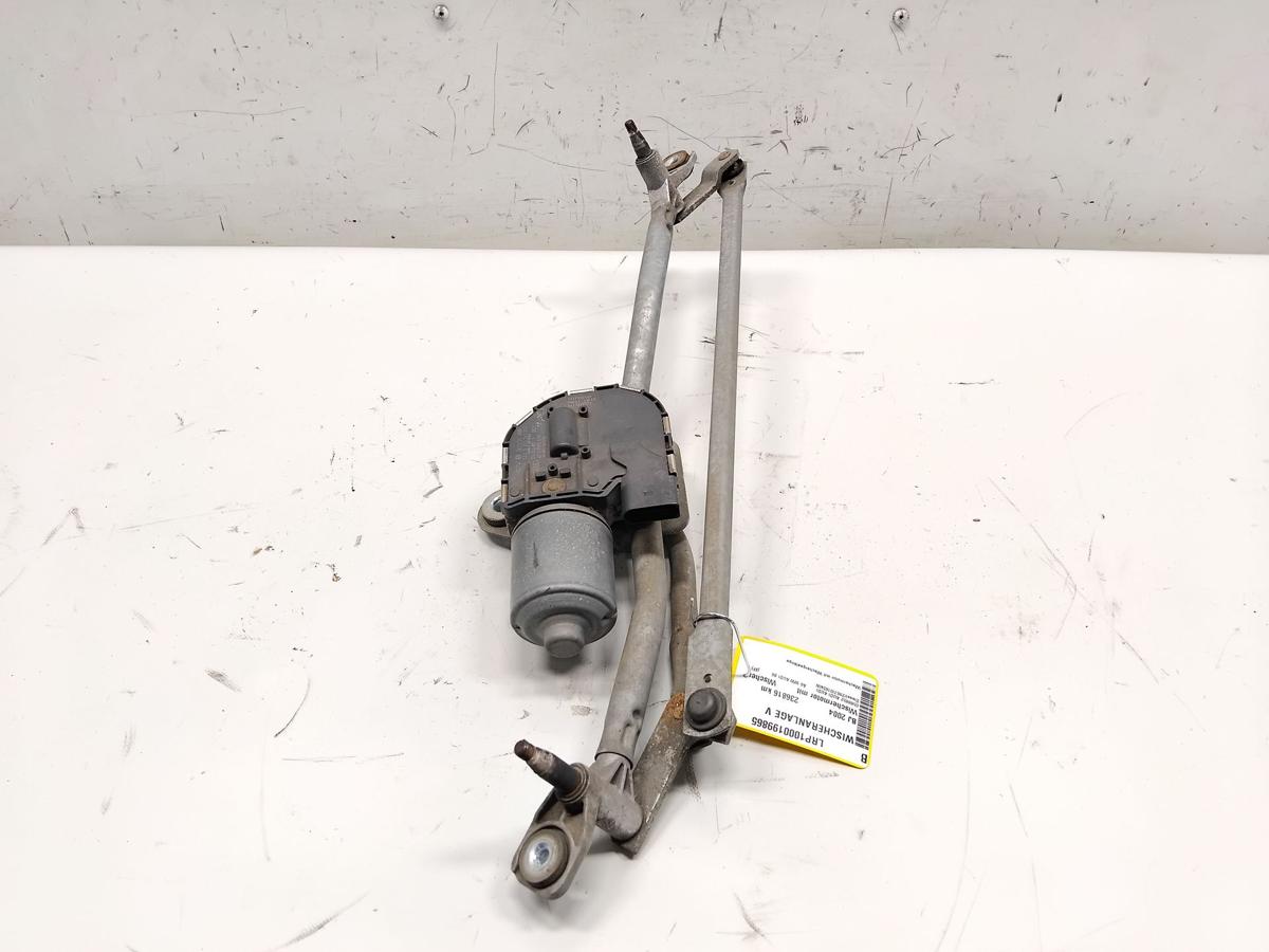 Audi A6 4F Wischermotor mit Wischergest&auml;nge vorn 4F1955119 4F1955023A BJ2004