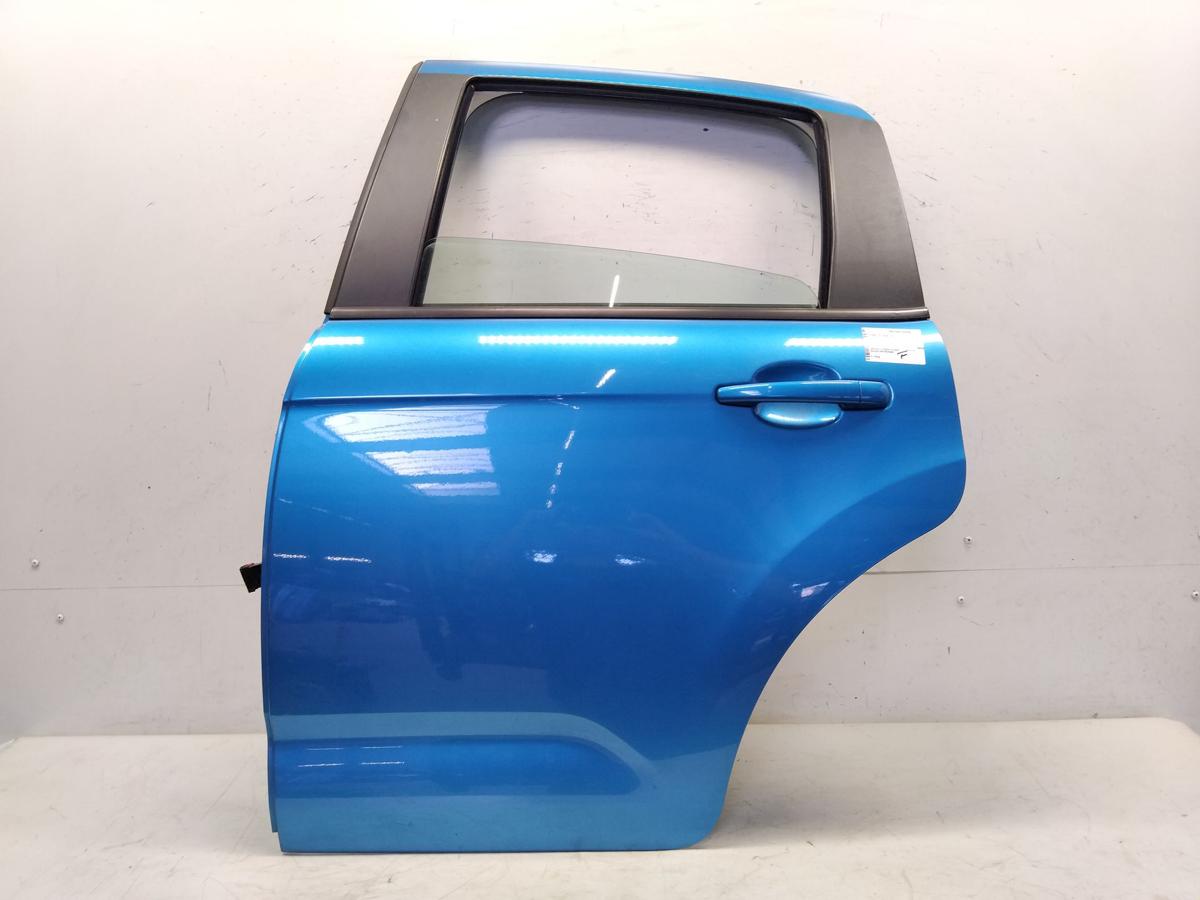 Citroen C3 II Tür hinten links blaumetallic KGW blau belle-ile 5-türig BJ2010